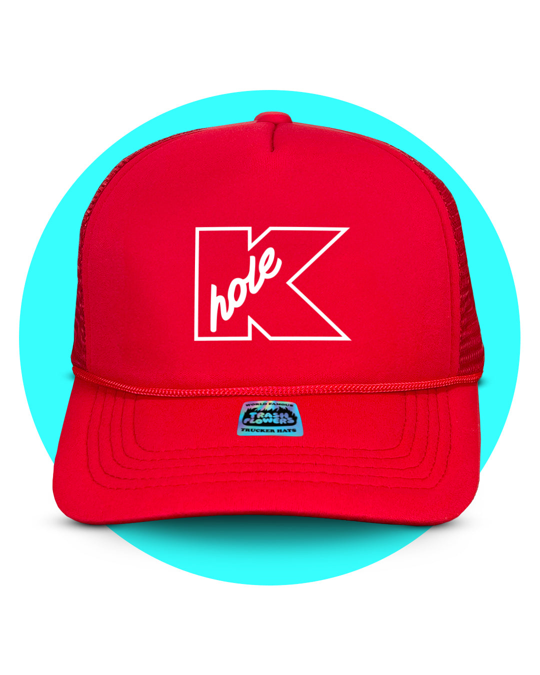 K Hole Trucker Hat trashflowerstruckerhats