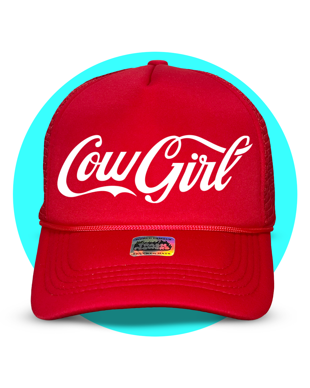 Coca-Cola Cowgirl Trucker Hat