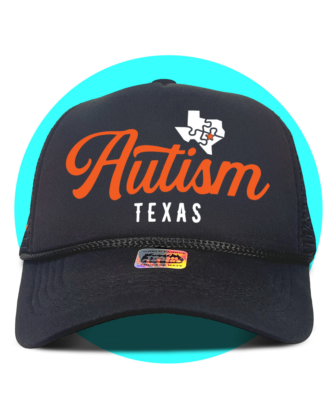 Autism Texas Trucker Hat