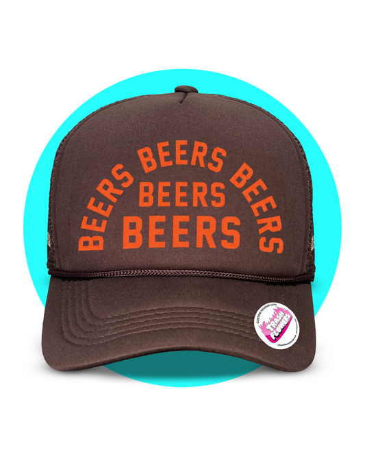 Beers Beers Beers Trucker Hat
