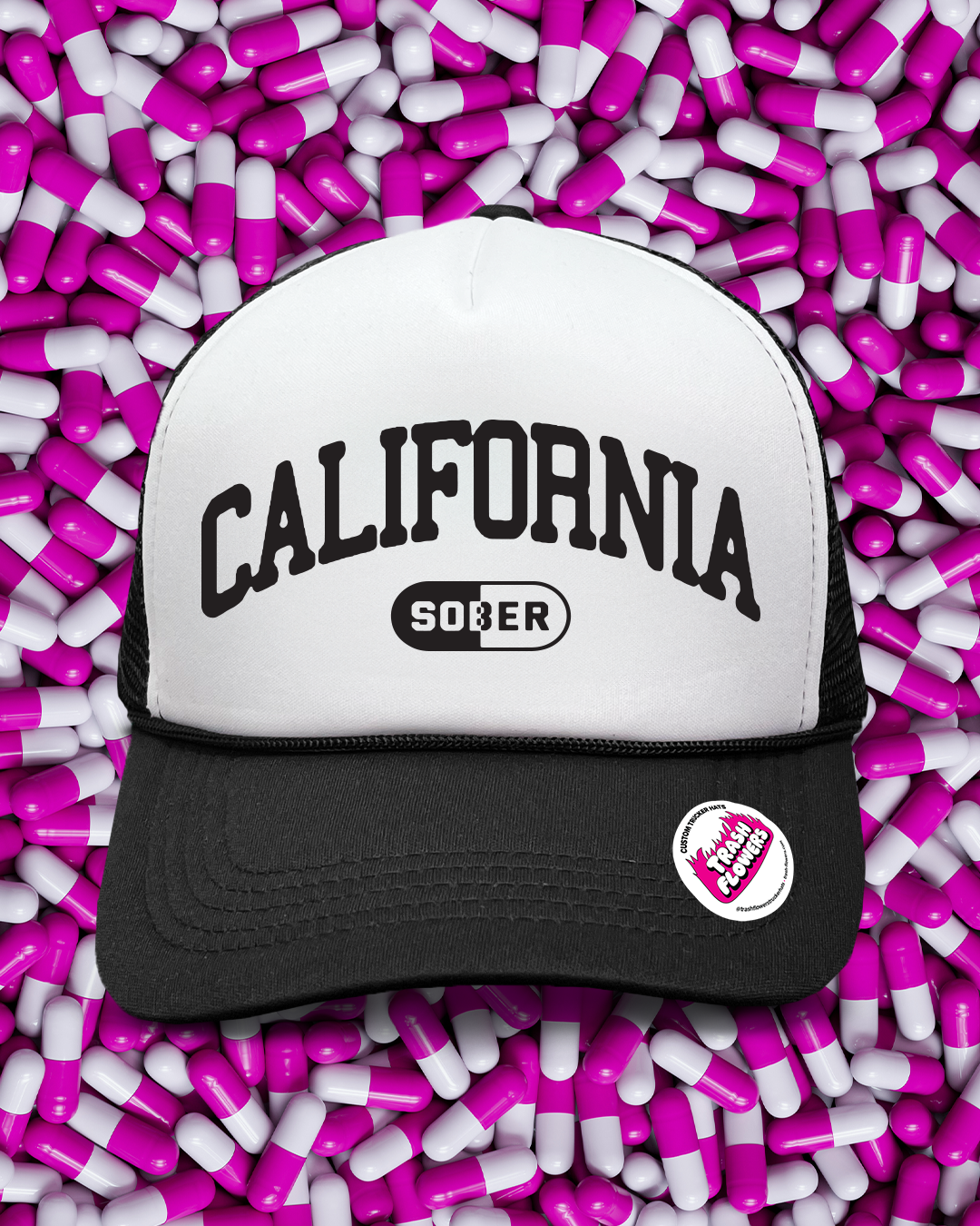 California Sober Trucker Hat