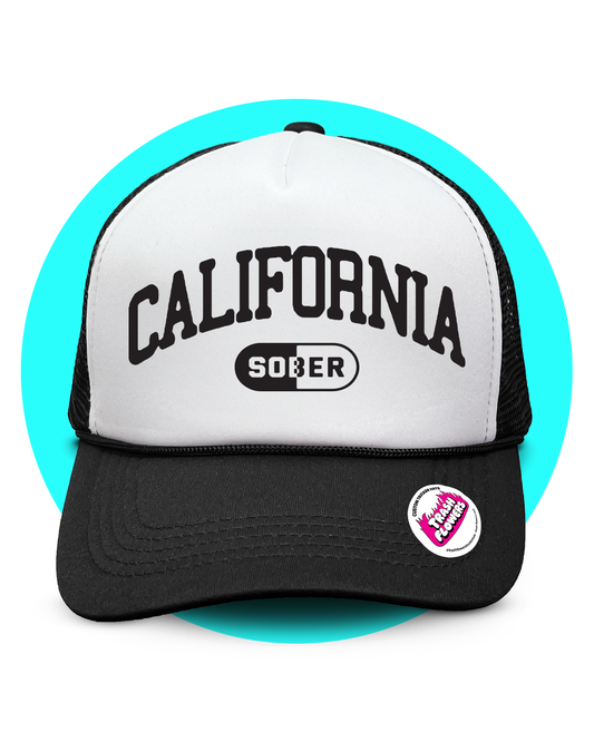 California Sober Trucker Hat