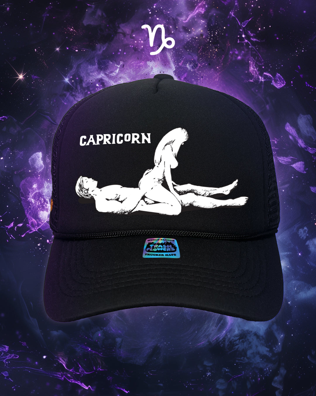 Capricorn Zodiac Trucker Hat