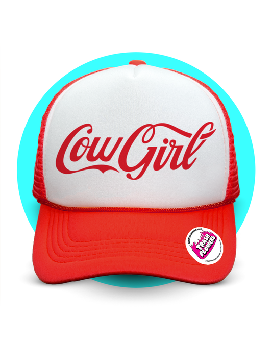 Coca-Cola Cowgirl Trucker Hat