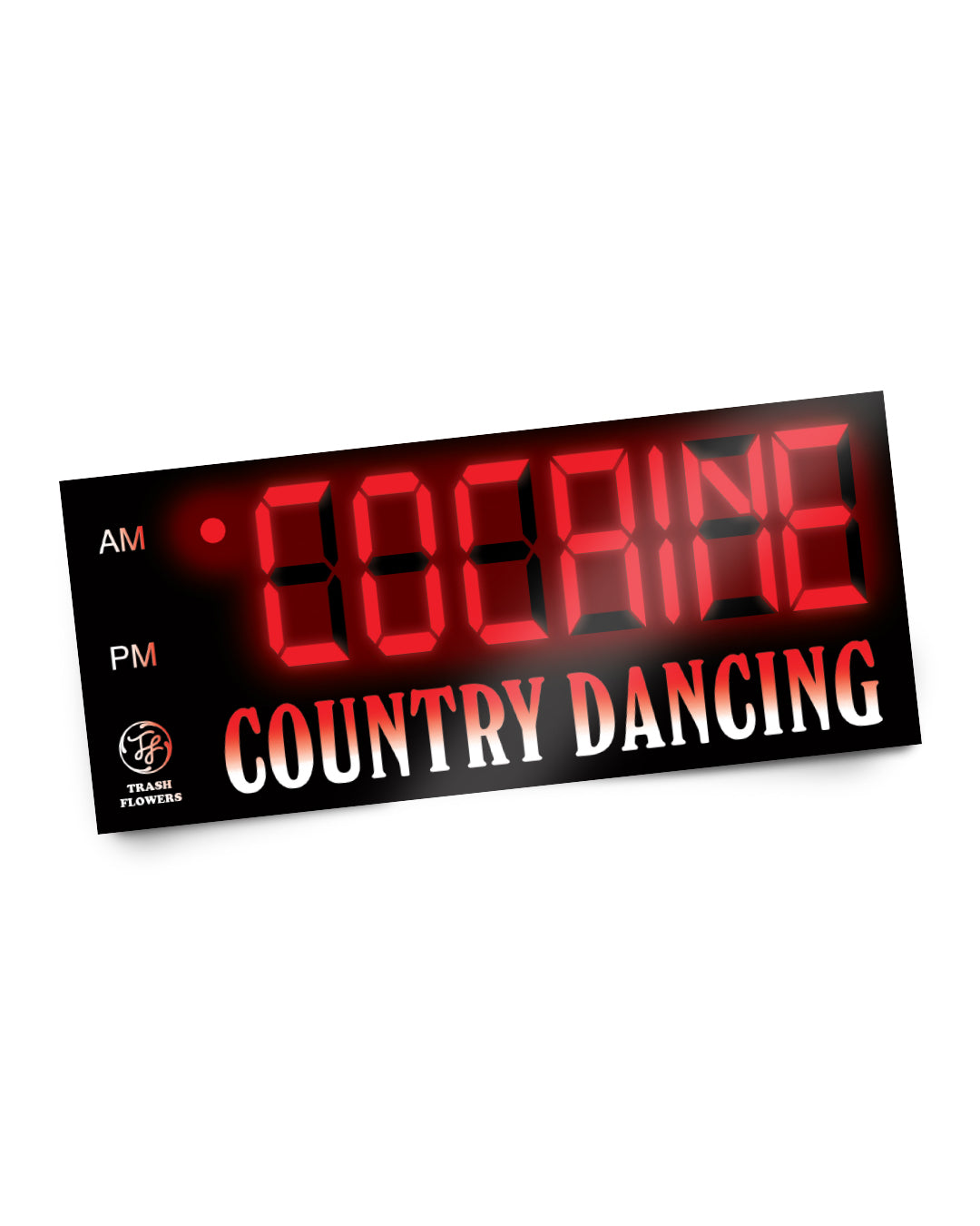 Cocaine Country Dancing Sticker