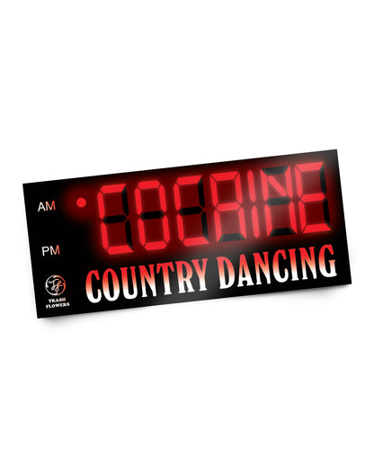 Cocaine Country Dancing Sticker