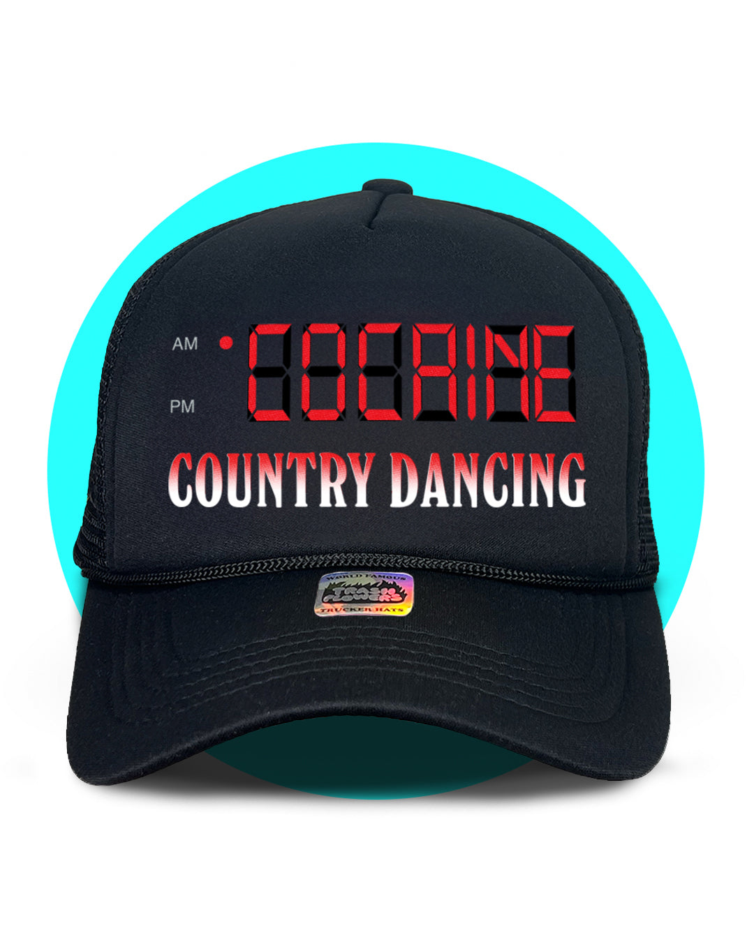 Cocaine Country Dancing Trucker Hat