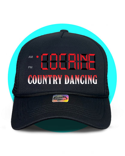 Cocaine Country Dancing Trucker Hat