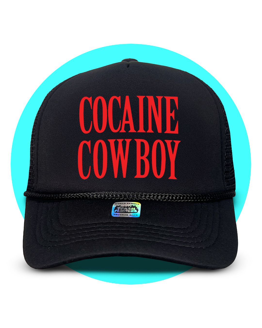 Cocaine Cowboy Trucker Hat