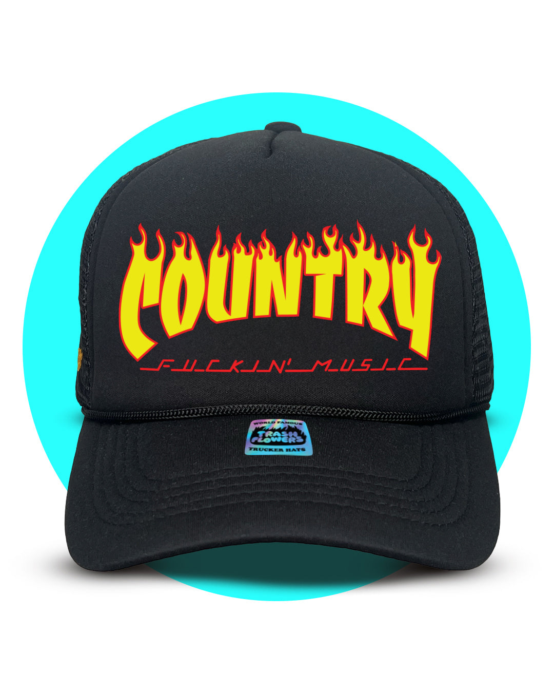 Country Fuckin' Music Trucker Hat