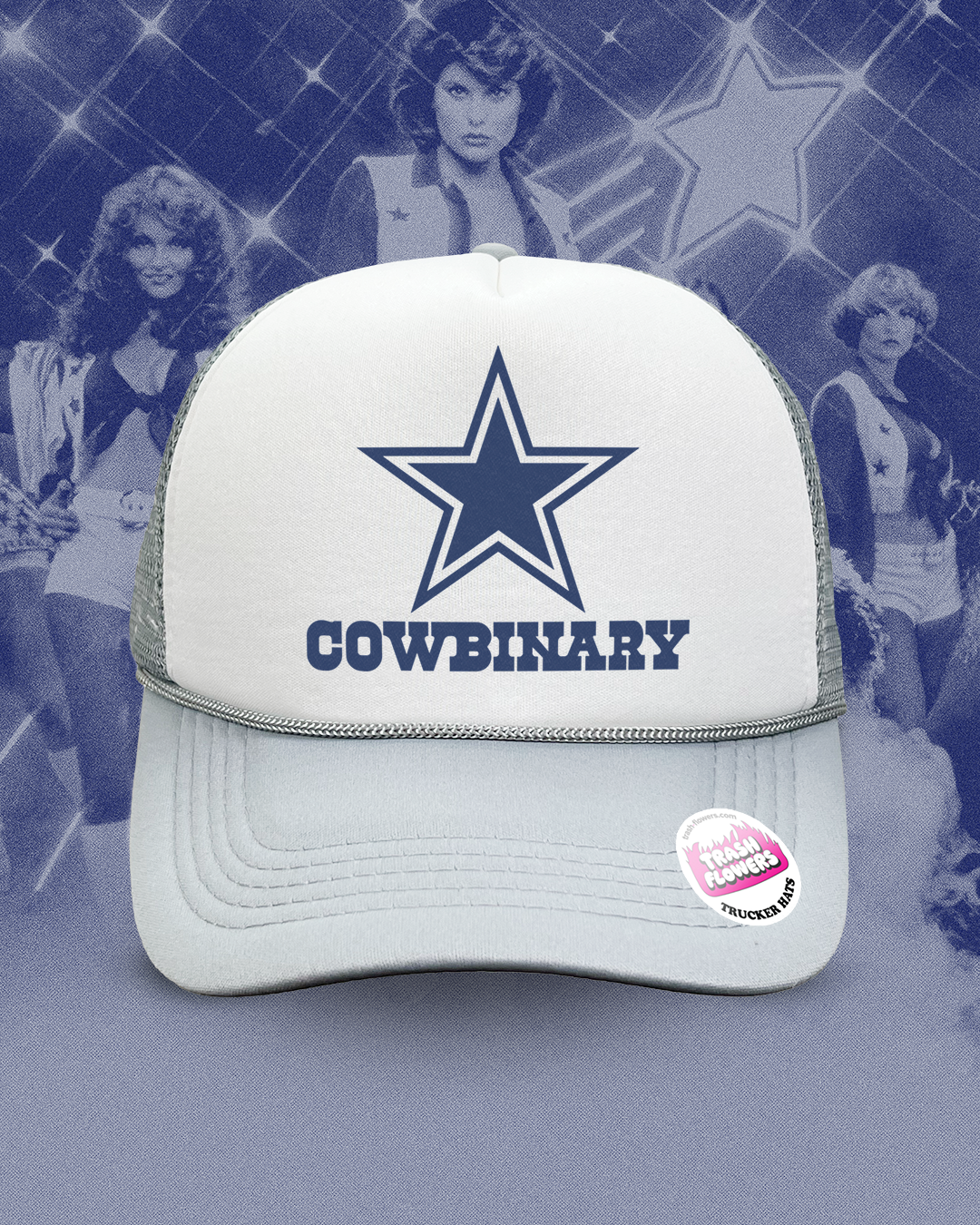 Dallas Cowbinary Trucker Hat