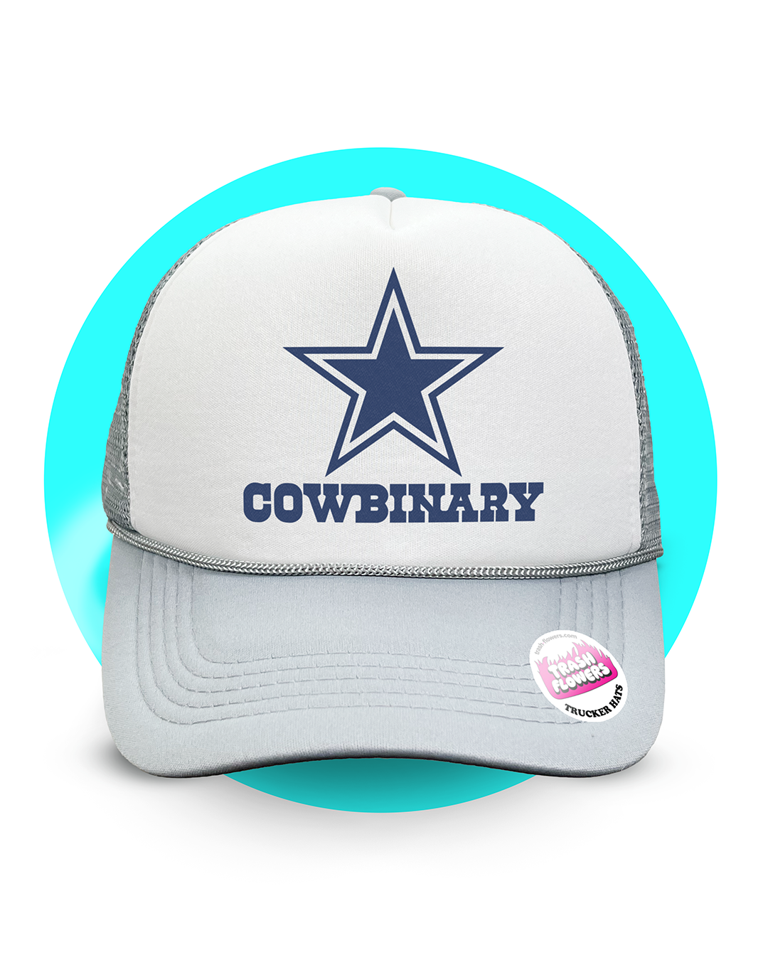 Dallas Cowbinary Trucker Hat