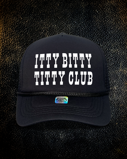 Itty Bitty Tiddy Club Trucker Hat