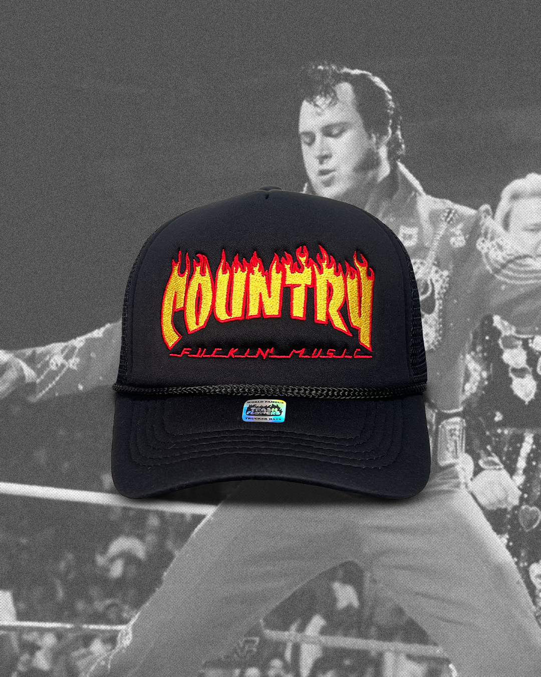 Ltd. Country Fuckin' Music Trucker Hat