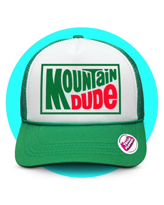 Mountain Dude Trucker Hat