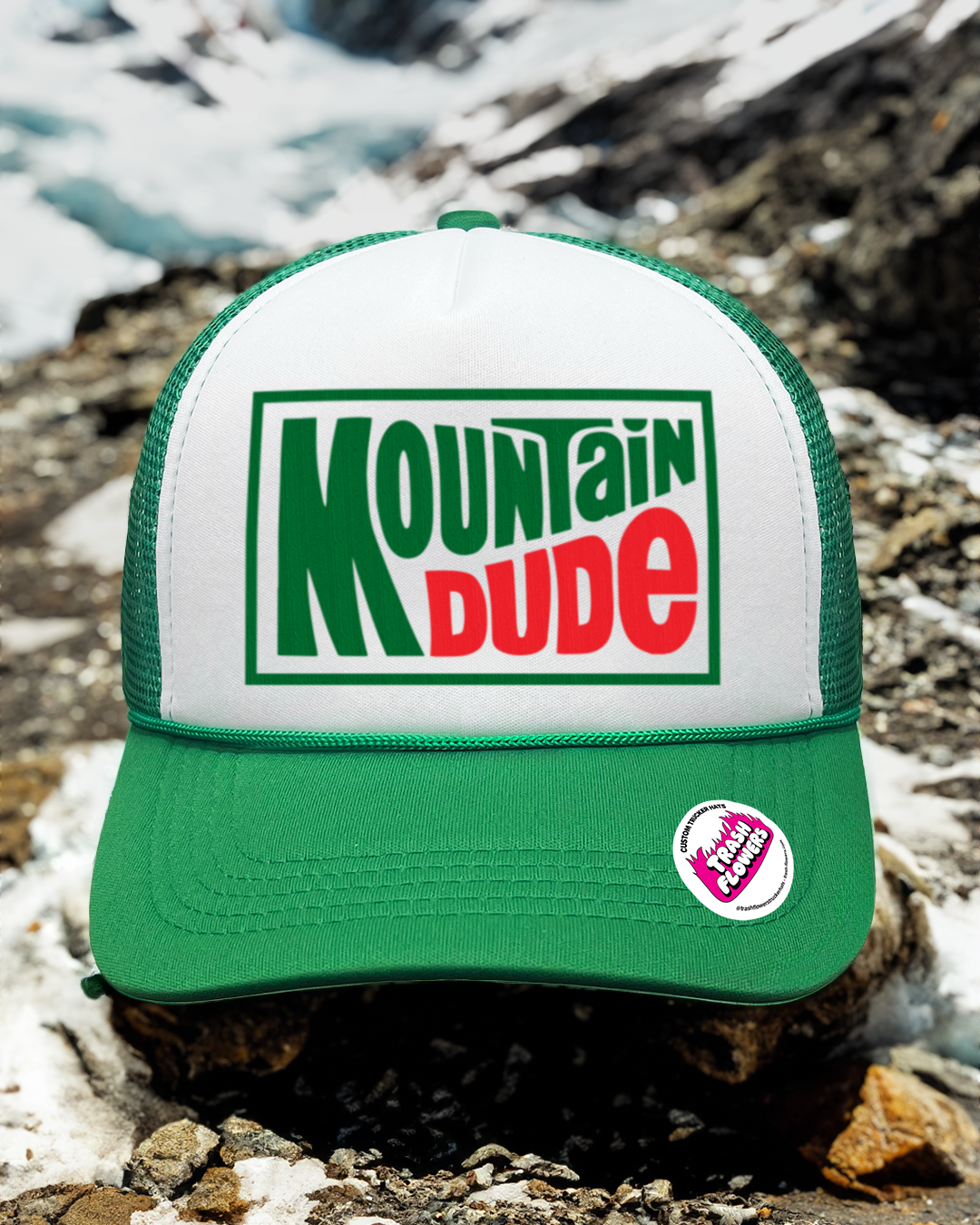 Mountain Dude Trucker Hat