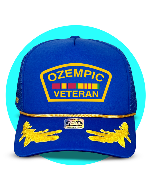 Ozempic Veteran Trucker Hat