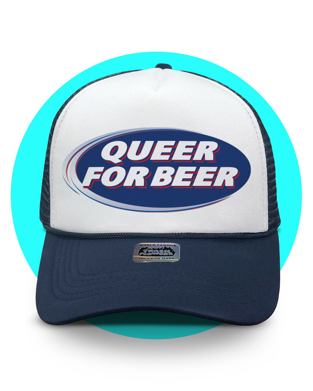 Queer for Beer Trucker Hat