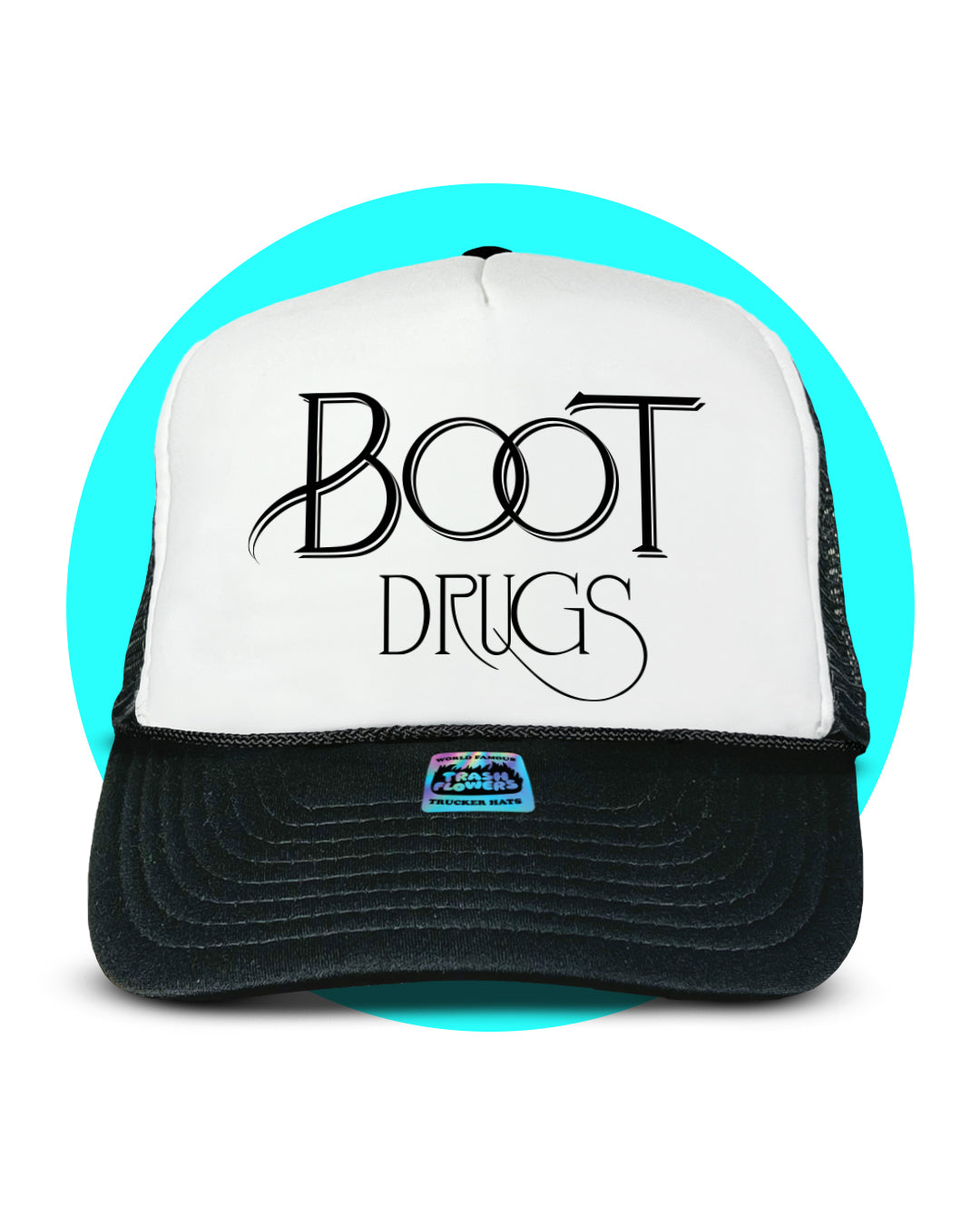 Stevie Nicks Boot Drug Stash Trucker Hat
