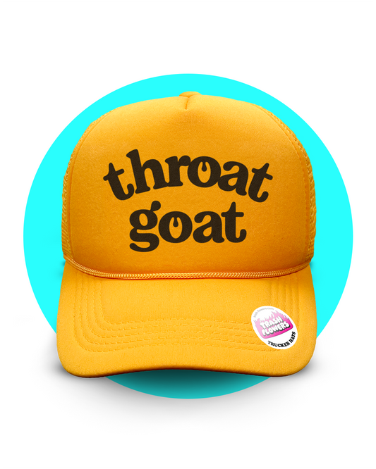 Throat Goat Trucker Hat