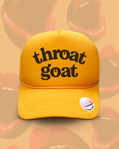 Throat Goat Trucker Hat