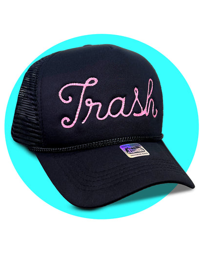 Trash Chainstitch by Jada & Jon Trucker Hat