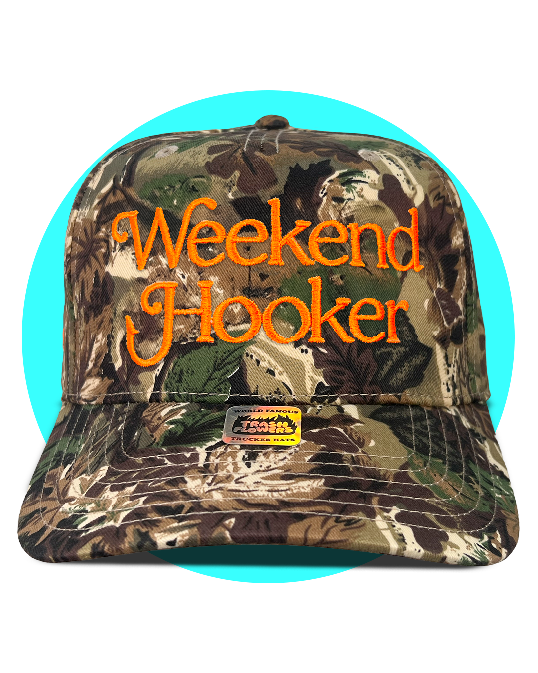 Ltd. Edition Weekend Hooker Camo Snapback Hat