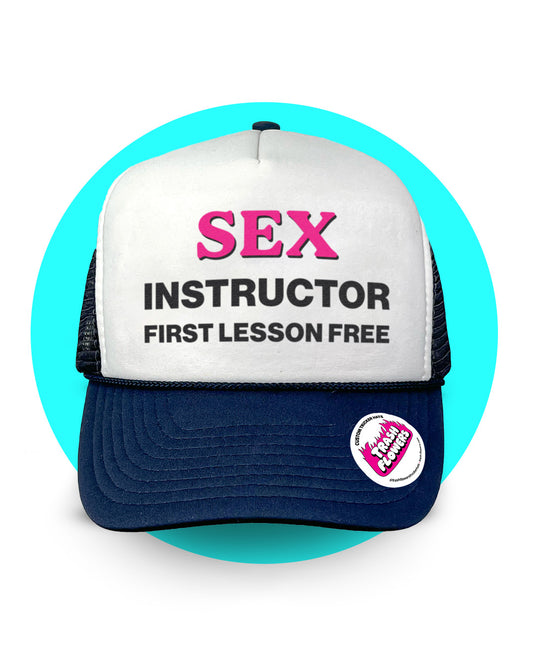 First Lesson Free Trucker Hat